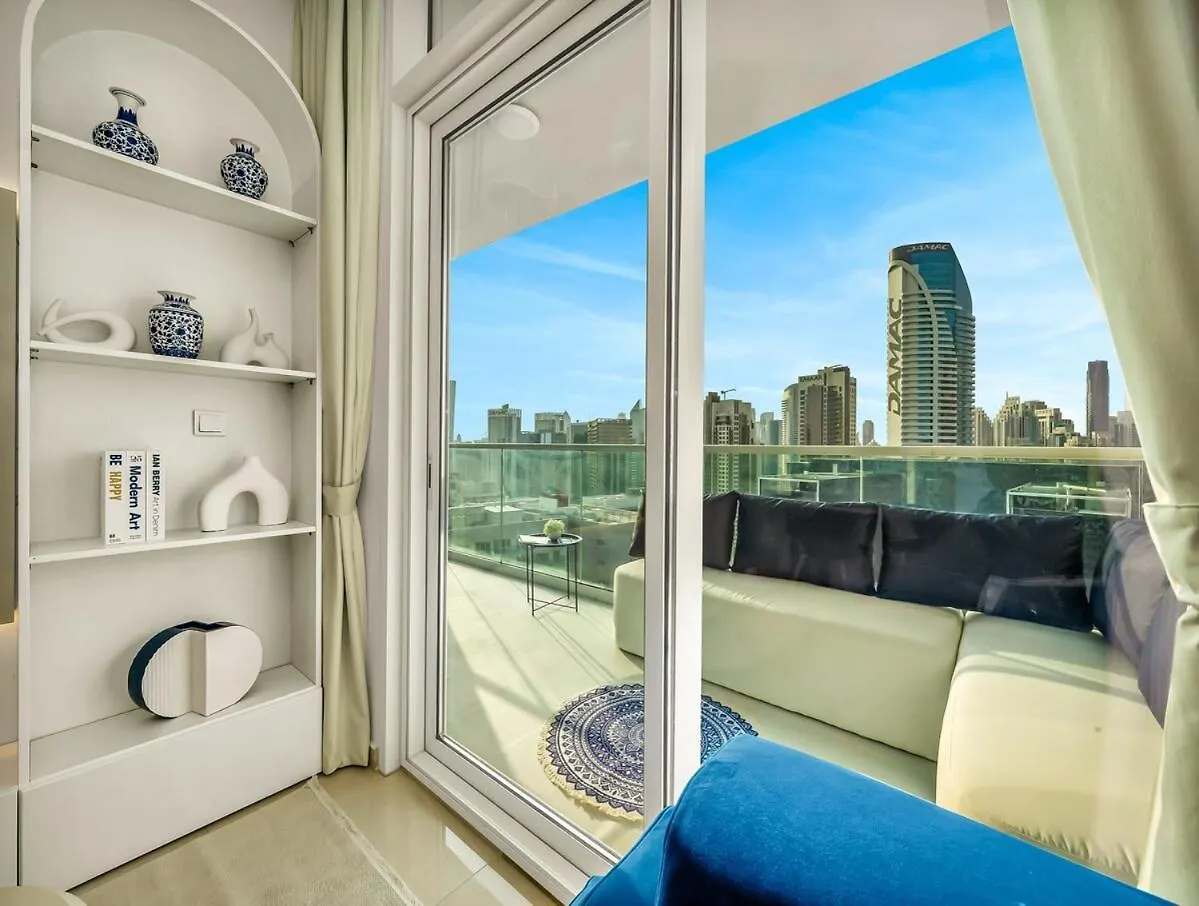Apartment New 1Br With Full Burj Khalifa View, Top Floor, 5Min Dubai Mall